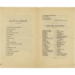 catalogue de Francisco Iturrino à la galerie Paul Rosenberg, 1922