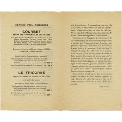 catalogue Francisco Iturrino, introduction d'Élie Faure , galerie Rosenberg, 1922