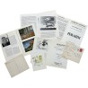lot de documents de Jules Perahim : galeries Verrière, Malgrange, 1900-2000