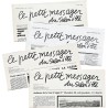 4 n° du journal "Le Petit Messager du Salon d'été", publié par Jean Dubuffet pour l'achèvement de sa sculpture pour Renault