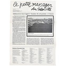 Jean Dubuffet : "Le Petit Messager du Salon d'été" n°3 du 15 mars 1978