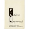 Assadour, gravure signée et numérotée, s.d.
