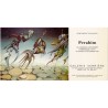 carton d'invitation pour l'exposition "Peintures et gouaches" de Perahim, galerie Verrière, à Lyon, novembre-décembre 1983