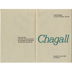 Marc Chagall, galerie Maeght, 1962