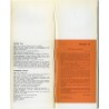 Le Surréalisme en Belgique, Théâtre National Centre Rogier,  1967, 3 documents sur papier de couleur en hors texte