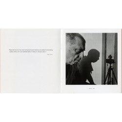 exposition des autoportraits du photographe Lee Friedlander "Self-Composed" à la galerie Janet Borden, à New York, 1997