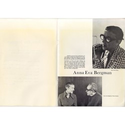 revue Terre d'Europe, photographies d'Anna Eva Bergman et Hans Hartung, 1975