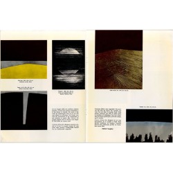 Anna Eva Bergman, tiré à part  dédicacé extrait du n°51 de la revue Terre d'Europe de juin 1975