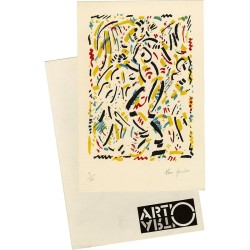 lithographie originale d'Henri Guedon, 1986