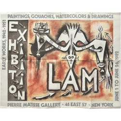 Wifredo Lam, Gaerie Pierre Matisse, 1982