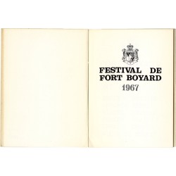 Henri Chopin, Festival de Fort Boyard, 1967