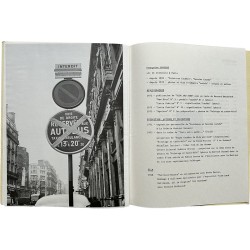 Françoise Janicot, plaquette de l'exposition "Projection I ", à l'Université Paris VI, U.E.R. Pitié-Salpétrière, à Paris, 1973