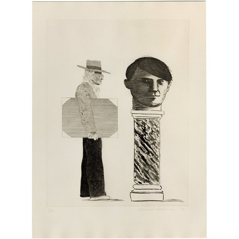 exposition "David Hockney. Impressions", à la galerie Lelong, du 15 mai au 11 juillet 2025