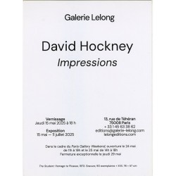 David David Hockney,  galerie Lelong, 2015-2025