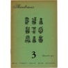 revue Phantômas, n°3 (1954) : Koenig, Guiette, Droguet, Lévêque, Noiret, Norge, Colinet, Ch. D'Af., Marsden, Blafart