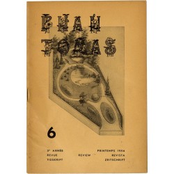 revue Phantômas, n°6 (1956) : von Hofmannsthal, Lecomte, Chave, Magritte, Havrenne, Koenig, Arp, Schwitters, Noiret, Fell