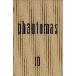 revue Phantômas n° 10 (1957) : Colinet, Havrenne, Ghyka, Hausmann, Koenig, Noiret, Jacqmin, Schwitters, Fontana, Corneille