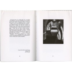 Jacques Aron, Petite philosophie portative, 2001, un des 60 exemplaires tirés sur Rives Tradition,° 10/60 (non coupé)