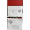 Daniel Buren, Croquis pour une exposition (2000-2001), IAC Villeurbanne, 2000-2001