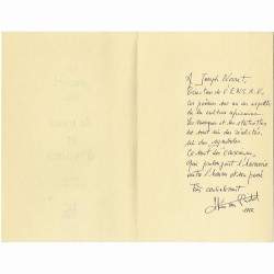 dédicacé par Théo van Stichel à Joseph Noiret , signé et numéroté 21/40