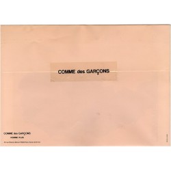 envoi postal saisonnier que Comme des Garçons adressait régulièrement à sa clientèle, A/H 95