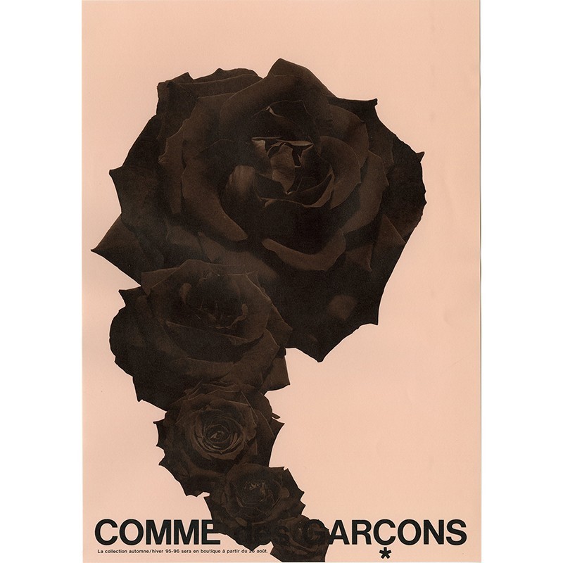 Campagne publicitaire Comme des Garçons pour sa collection automne/hiver 1995, adressé régulièrement à sa clientèle