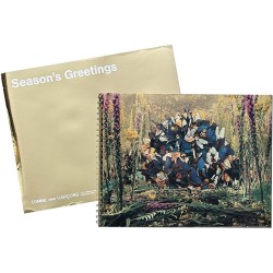 carte de vœux + livret de 7 photographies de la serie “Natural Wonder” (1994) du photographe américain Gregory Crewdson