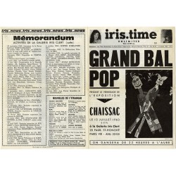 revue « Iris-Time » n°8 sur Chaissac, éditée par Iris Clert dans le cadre de son activité de galeriste, 1963