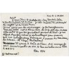 invitation au "Pour ou contre" de Ben, dans le cadre de son exposition, le 19 octobre 1976