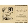 invitation à la conférence de Paul Éluard "Avenir de la poésie", illustrée d'un dessin de Pablo Picasso