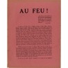 "Au feu" tract de Louis Aragon et André Thirion au sujet des incendies d'églises et de couvents en Espagne en 1931