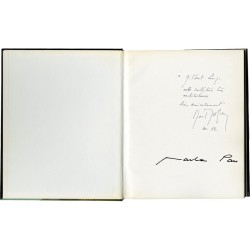 ouvrage sur Marta Pan, dédicacé par l'auteur, Michel Ragon, à Gilbert Luigi, éditions SMI Paris, 1974