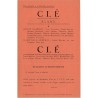 bulletin d'abonnement pour CLÉ le bulletin de la F.I.A.R.I , créée par André Breton, 1939