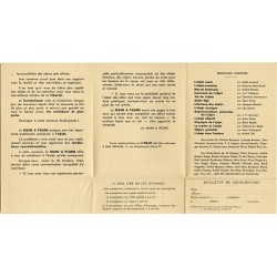 "L’Objet" dernière publication annoncée du groupe surréaliste de La Main à plume, 1943-1944