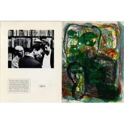 ex. numéroté n° 1671 du catalogue Reinhoud, Alechinsky et Ting à la Galerie de France à Paris, 1963