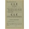 bulletin d'abonnement pour CLÉ le bulletin de la F.I.A.R.I , créée par André Breton, 1939
