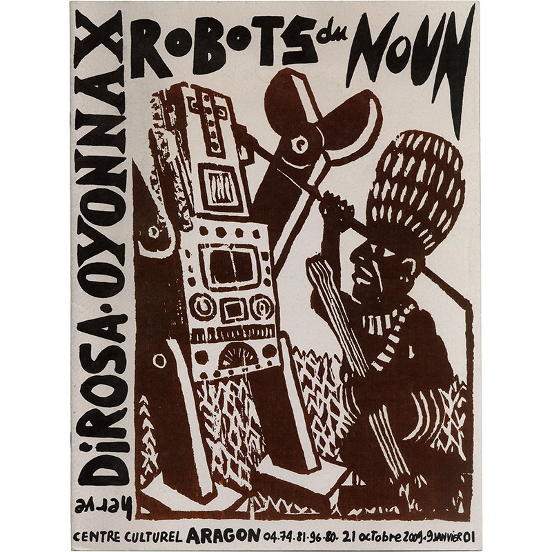 Robots du Noun, Hervé Di Rosa, Centre Culturel Aragon d'Oyonnax, 2009