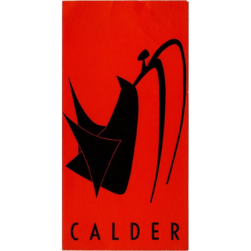 exposition d'Alexander Calder, Stabiles, galerie Maeght, Paris, 1959