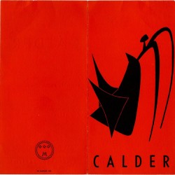 en 1959, expositions des Stabiles d'Alexandre Calder, à la galerie Maeght, rue de Téhéran, dans le 8e
