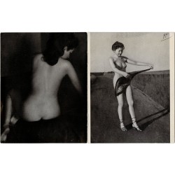 Boubat, Fachetti, Mac-Arthur "Nus" paquette de photographies éditées par les éditions du Mirliton en 1952