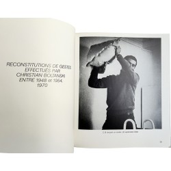 exposition de Christian Boltanski "Reconstitution" Badischer Kunstverein, à Karlsruhe, Allemagne, du 17 janvier au 5 mars 1978