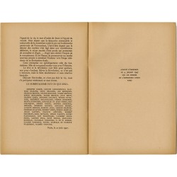 revue Cause : Déclaration pour définir son attitude préjudicielle à l'égard de toute politique partisane,  21 juin 1947