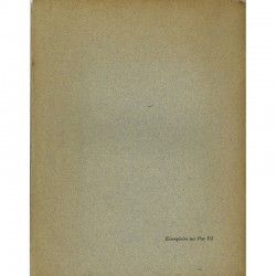4e de couverture du livre "Vulturne" de Léon-Paul Fargue 1928