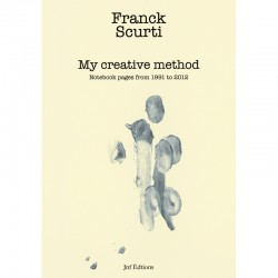 La couverture du livre de Franck Scurti "My creative méthod"