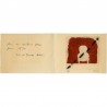 Carte de vœux pour 1970 de Jules et Doroteo Arnaiz adressée à Raoul Jean Moulin