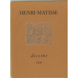 Catalogue Henri Matisse "Dessins" de la galerie Louis Carré, 1941