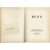 Page de titre du catalogue Dufy, édité par la galerie Louis Carré