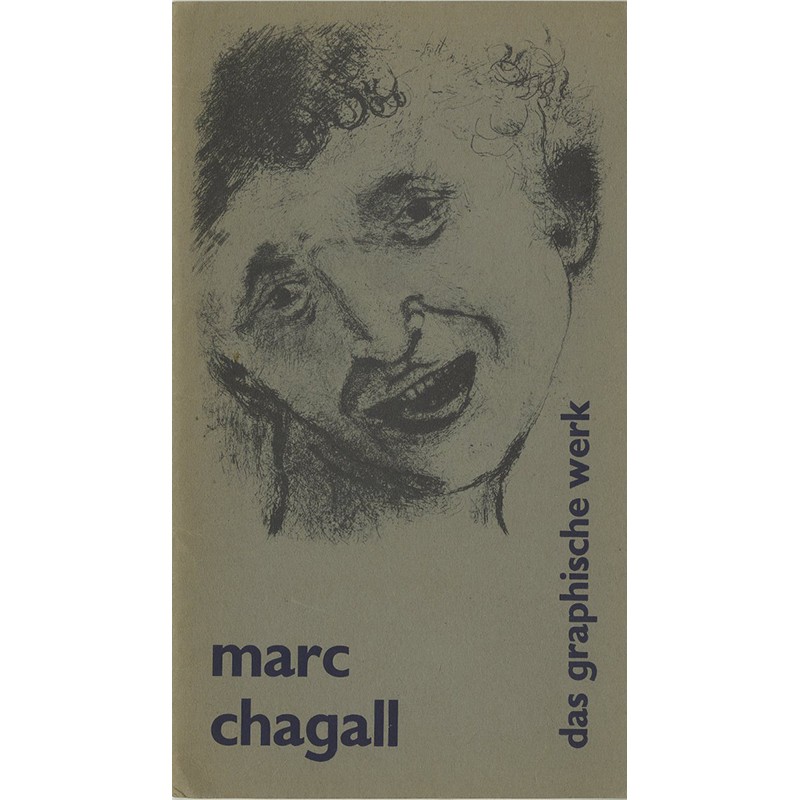 catalogue de l'exposition sur le travail graphique de Chagall à la Kunsthalle Basel
