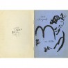 couverture du catalogue des lithographies de La Bible, réalisées par Marc Chagall pour Tériade