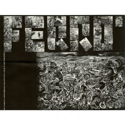 Affiche pour la première exposition de de Ferró aux USA, organisée à la Gertrude Stein Gallery à New York en 1964